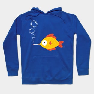 Smoking fish Hoodie